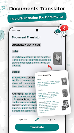 Live Language Translator App Screen 2