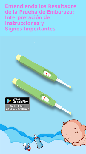 Android application Prueba de embarazo app manual screenshort