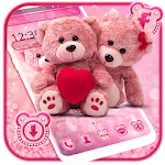 Cover Image of ダウンロード Lovely Teddy Bear Theme 1.1.2 APK