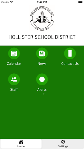 Android application Hollister SD screenshort