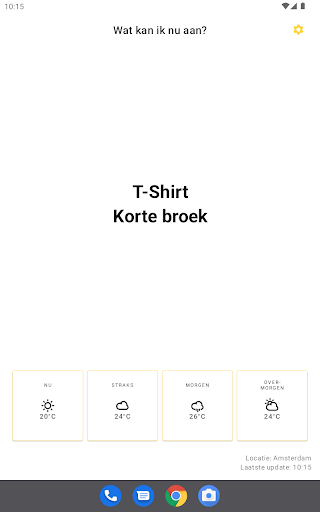 Wat kan ik aan? Screen 3