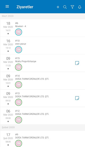 DK Personel Saha Uygulaması Screen 2