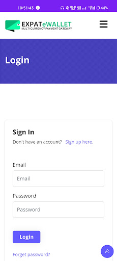 Expat eWallet Screen 3
