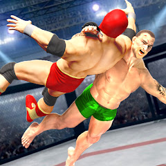 Wrestling games 3d fighting icon