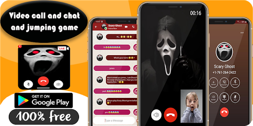 Android application fake call from Scary Ghost screenshort
