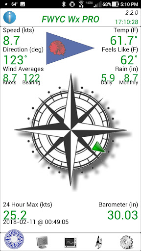 Android application btstWx Pro screenshort