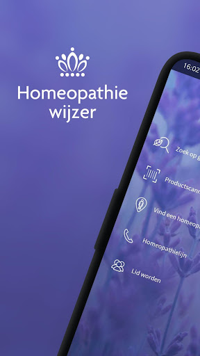 Android application Homeopathiewijzer screenshort