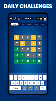 Wordleys Challenge- Guess Word - Screenshot 2