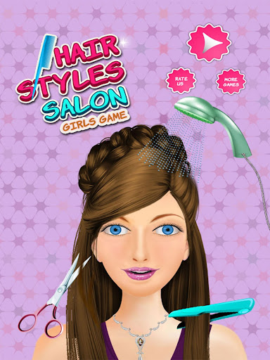 Hair Style Salon - Girls Games screenshots 11