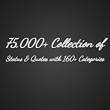 75000 Status Quotes Collection icon
