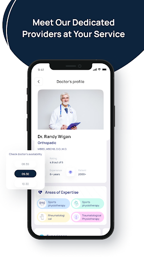 OrthoCare Center Screen 2