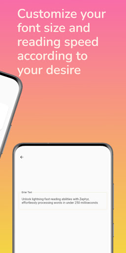 Zephyr - Read Faster Screen 2