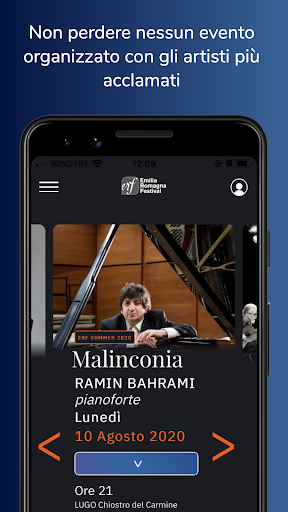 ERF app - Emilia Romagna Festi Screen 3