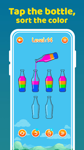 Sort color - Water puzzle game Screen 2