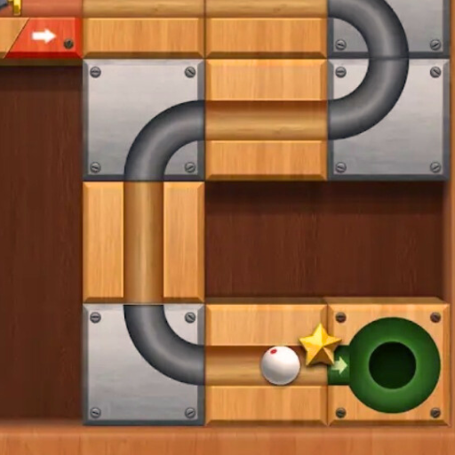 Slide Rolling Ball rush game