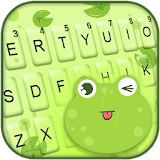 Cute Frog Tongue Keyboard Theme icon