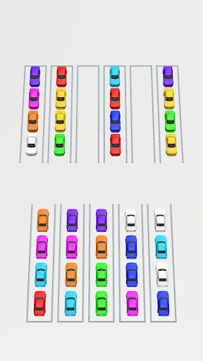 Color Sort Puzzle: Parking 3D Screen 2