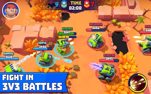 Tanks a Lot - 3v3 Battle Arena Screenshot