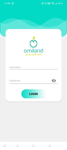 Android application Omiland screenshort
