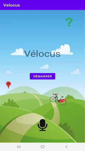 Android application Vélocus - Ton VLille en visuel screenshort