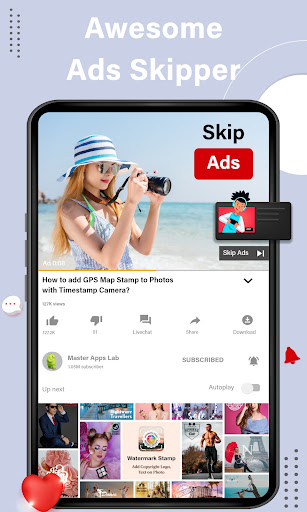 Skip Ads: Auto skip Video Ads 24