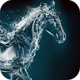 Crystal Horse LWP icon