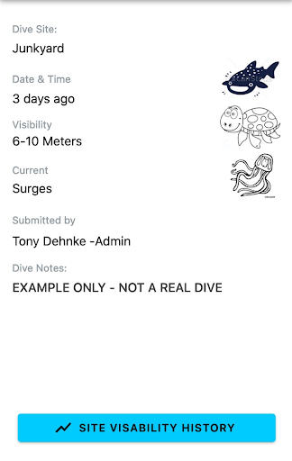 Koh Tao Dive Site Reports Screen 3