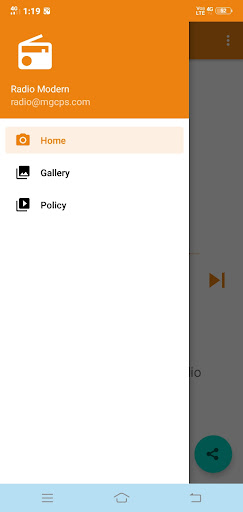 Radio Modern - MGCPS Screen 2
