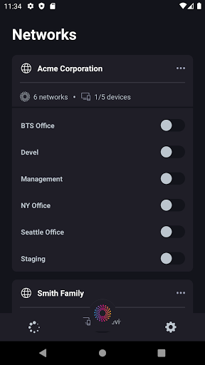 Android application Big Network screenshort