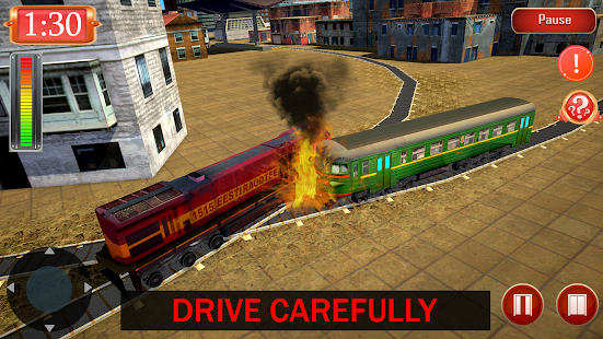 Modern City Train Driver Game 1.5 APK screenshots 5