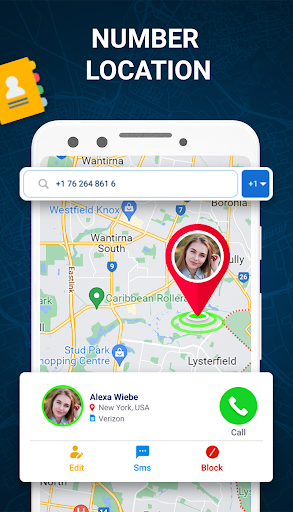 Caller phone locator by Number Screen 2