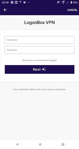 App screenshot