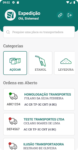 Android application Expedição - Usina São Manoel screenshort