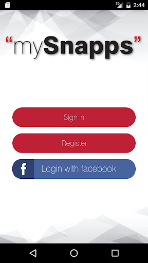 mySnapps Screen 2