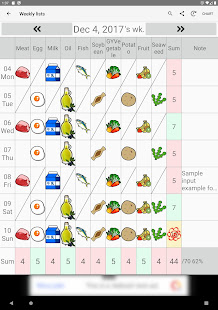 10 Food-groups Checker : simple everyday nutrition 2.2.32 APK screenshots 20
