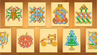 Game screenshot ウッド ナット ボルト——パズル ゲーム apk download