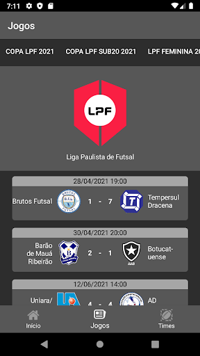 Liga Paulista de Futsal - SGE Screen 2