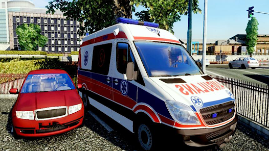 Real City Ambulance Simulator 0.1.2 APK + Mod (Unlimited money) إلى عن على ذكري المظهر
