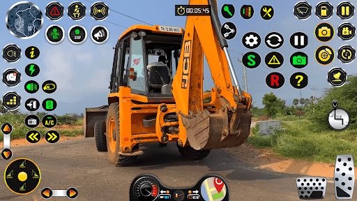 Real City JCB Construction 3D Screen 3