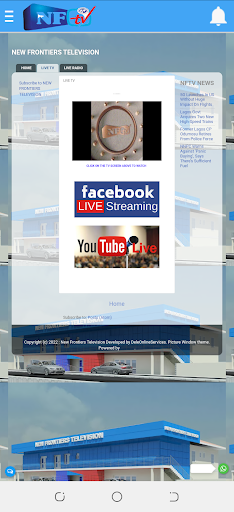 New Frontiers TV Screen 2