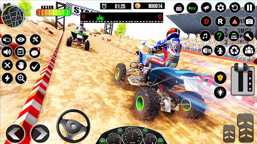 Android application Quad Bike Racing:ATV Quad Game screenshort
