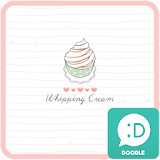 whipping cream 카카오톡 테마 icon