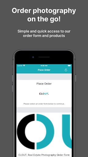 Android application CLOUT. screenshort