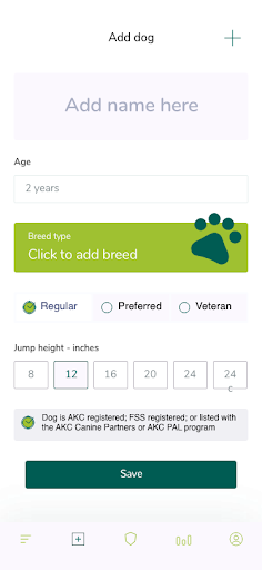 Agility League Screen 2