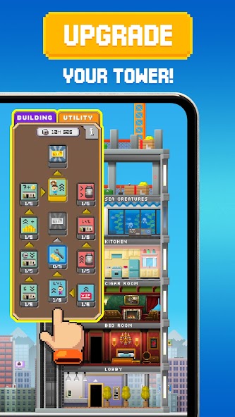 Tiny Tower: Tap Idle Evolution banner
