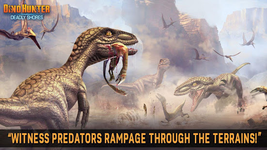 Скачать игру DINO HUNTER: DEADLY SHORES для Android бесплатно