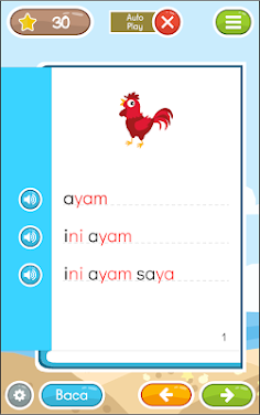 Belajar Membaca + Suara Mengaj - Screenshot 2