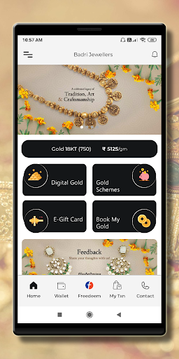Android application Badri Jewellers screenshort