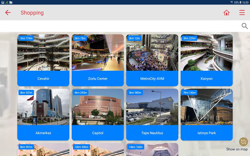 Istanbul map offline guide tourist navigation