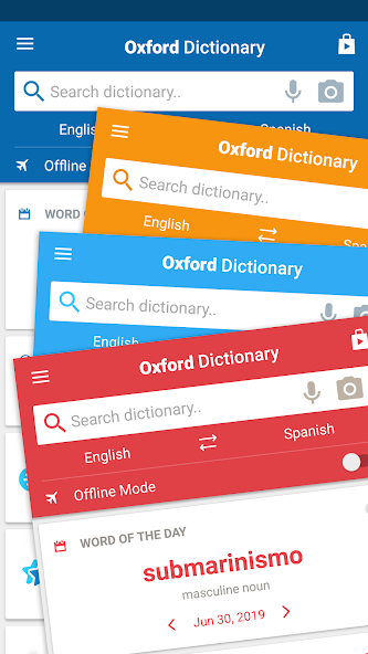 Oxford Spanish Dictionary banner